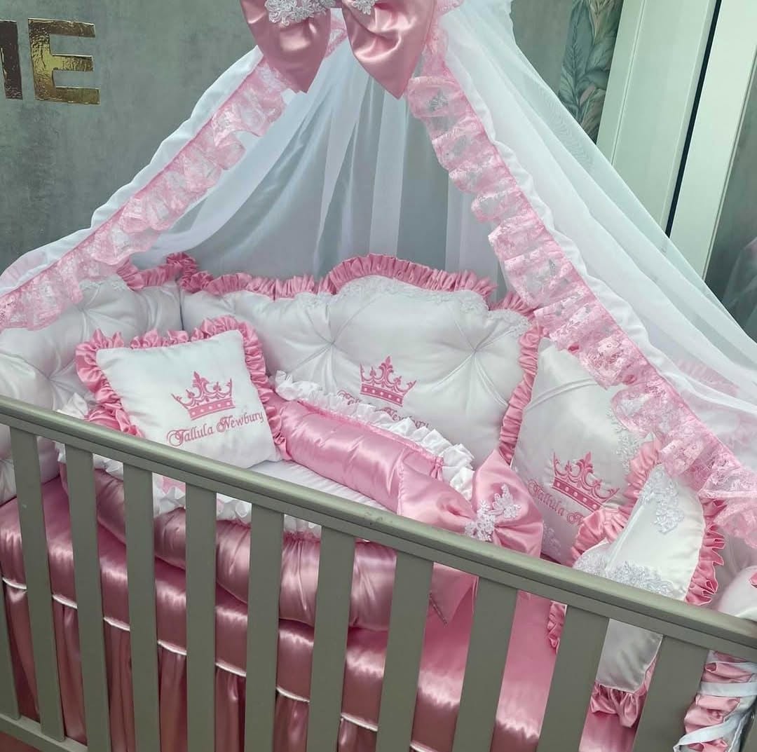 Handmade bedding detail